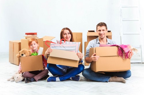 Packing and labeling items for short-term storage