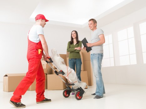 Storage and logistics support for office removals in Hatchend